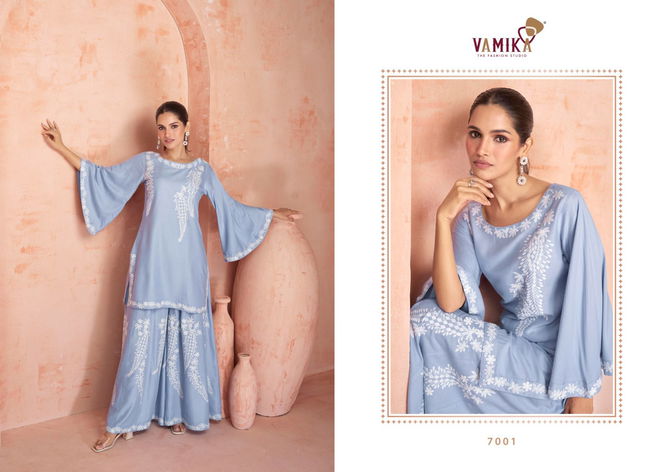 Riwaaz Vol 1 By Vamika Plazzo Suits Catalog